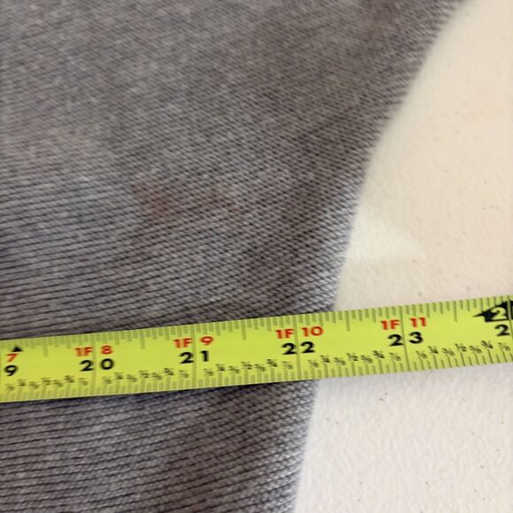 Quince Sweater Women's Medium Gray Pullover Dolman Short Sleeve Knit Casual Top - Picture 9 of 9